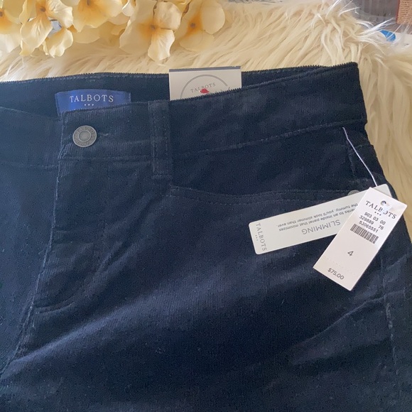 NWT TALBOTS SIMPLY FLATTERING 5 POCKET SIZE 4 - Picture 3 of 5